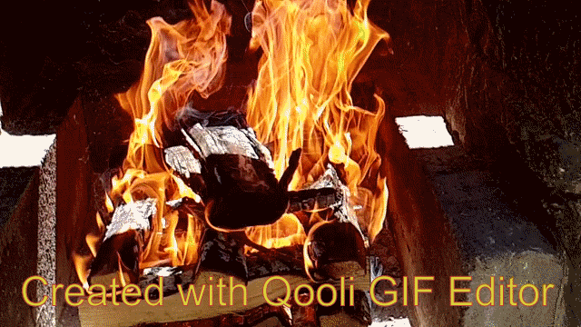 Qooli GIF Editor - "Auto Smooth"-Beispiel